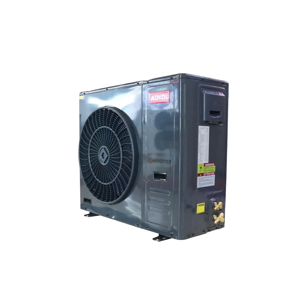 AOKOL OEM Factory 8kW 10kW Air to Water Split Air to water Heat pump R32 gas Erp A+++ app smart control China heat pump