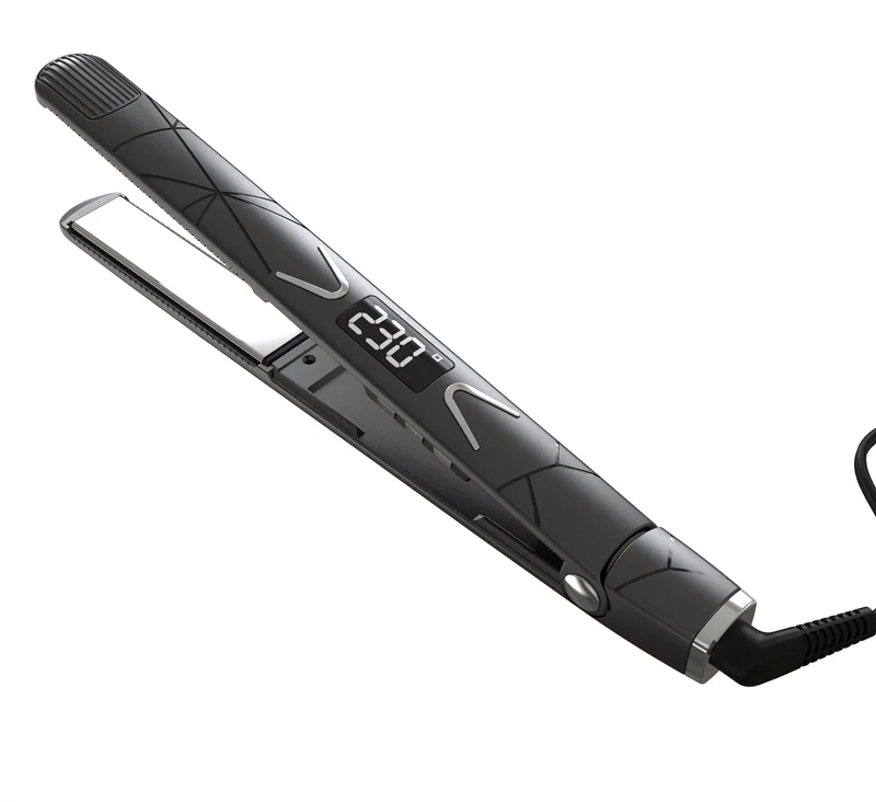 New Titanium Hair Straightener 450 Degree Hair Iron Hair Styling Tools Flatirons with LCD Display