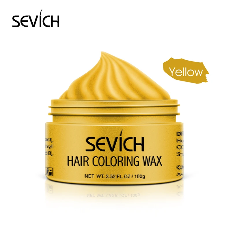China wholesale free sample 100ml yellow hair color dye mud