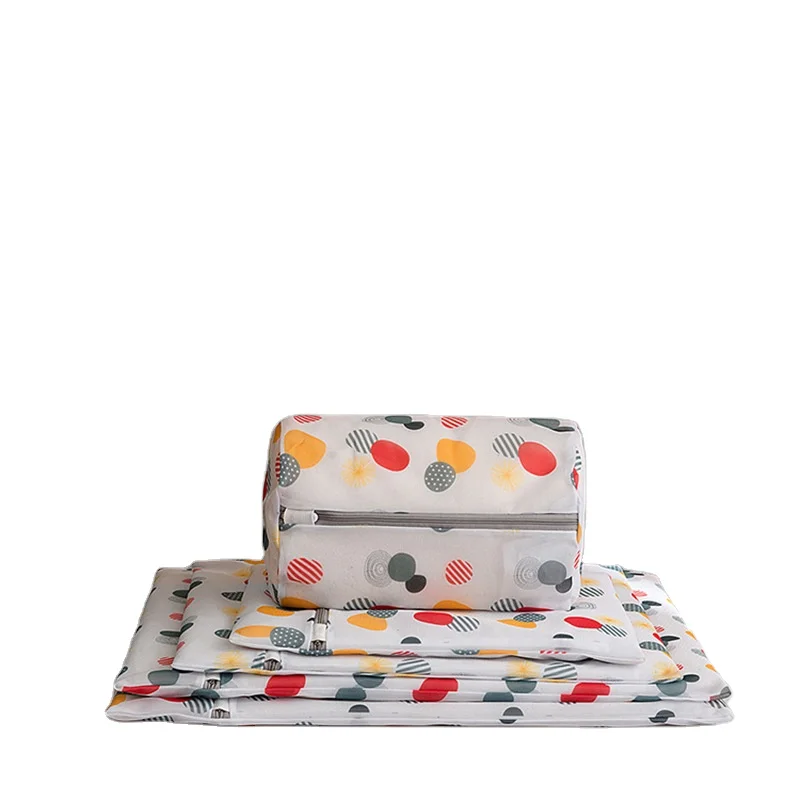 Quality custom eco friendly foldable large capacity double layer zipped meshwash laundry mesh bag  laundry bag