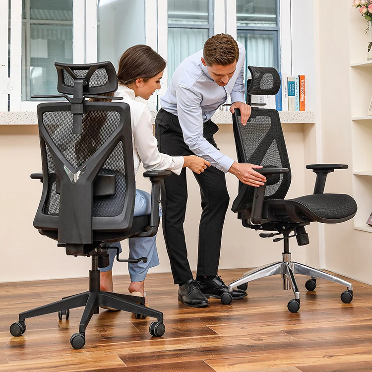 New Arrival Comfortable Ergonomic Chair High Back for Office Swivel Chairs