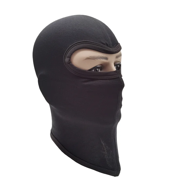 100% mulberry silk ski mask balaclava outdoor sports cycling silk hat (1600368210790)