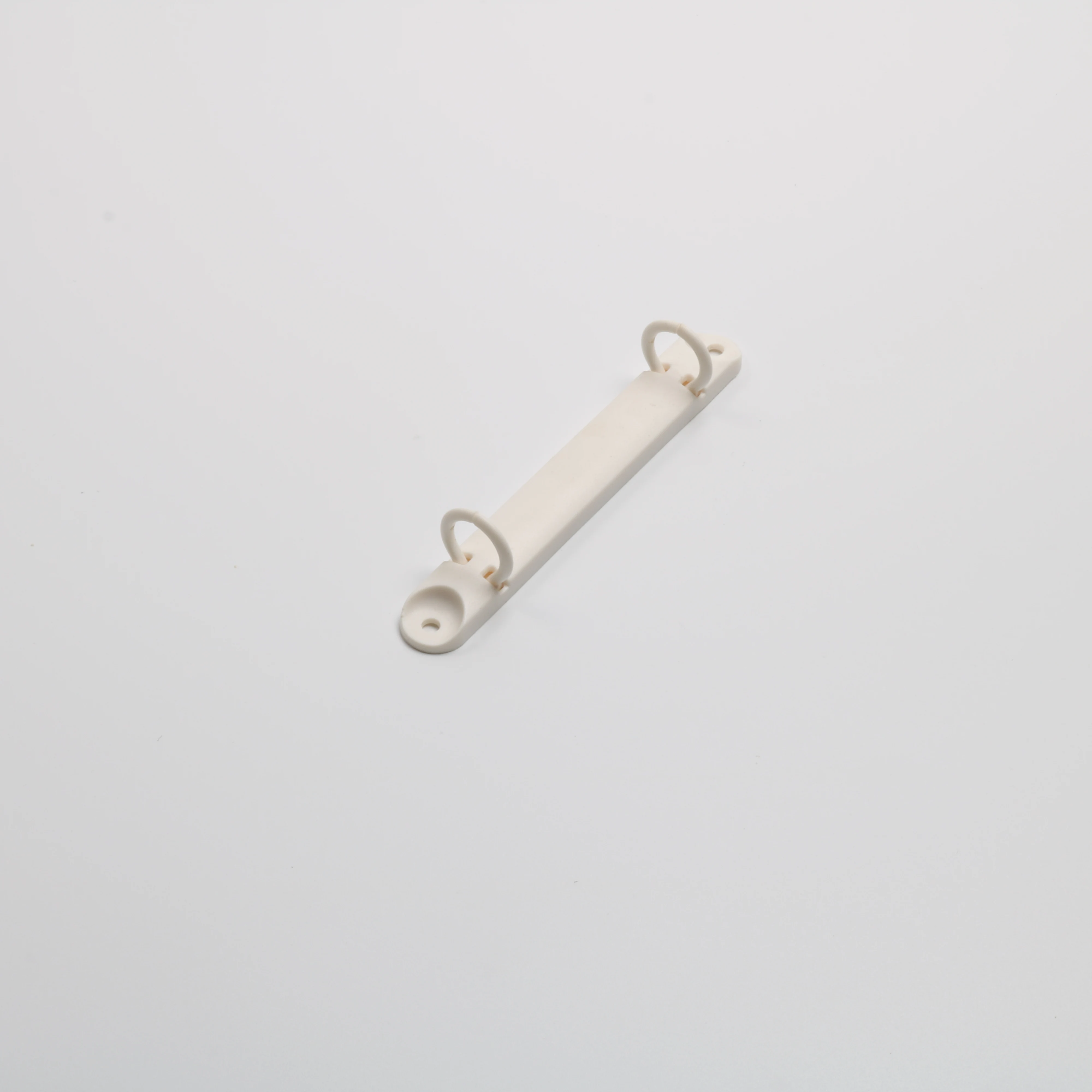 stationery supplier 2 ring plastic clip ABS ring binder mechanism