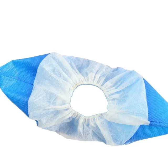 pp+cpe shoe cover Not Easy To Break Disposable Waterproof shoe cover Nonslip Shoe Cover