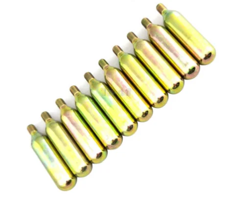 Seamless Stretch CO2 Refill Gas Bottle 16g CO2 Cartridge 16g CO2 Gas Cylinder