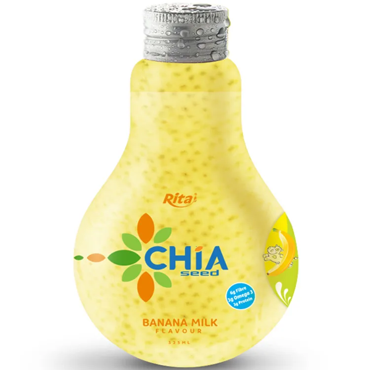 Vietnam Rita Banana Milk Chia Seed Drink