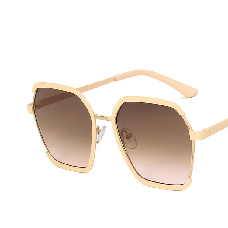 2024 New design luxury sunglasses for women half frame trendy shades sunglasses high quality wholesale glasses