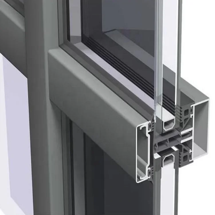 Aluminum Roller shutter  extrusion profile slat for Rolling shutter   aluminum double glass sliding window and door price