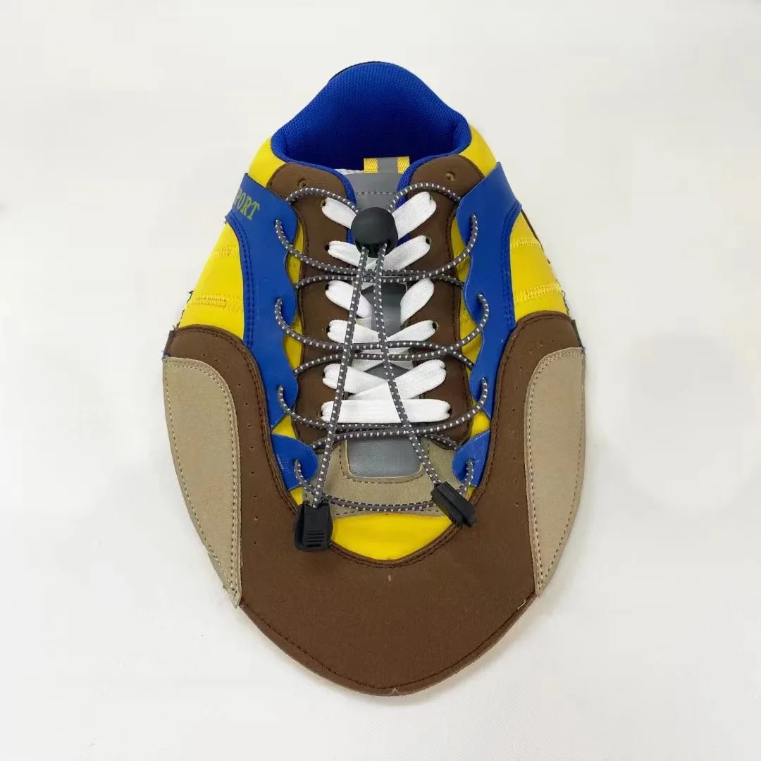 New Style PU Material Men Sneaker Upper Running Shoe Upper Part Outdoor Hiking Shoes Upper