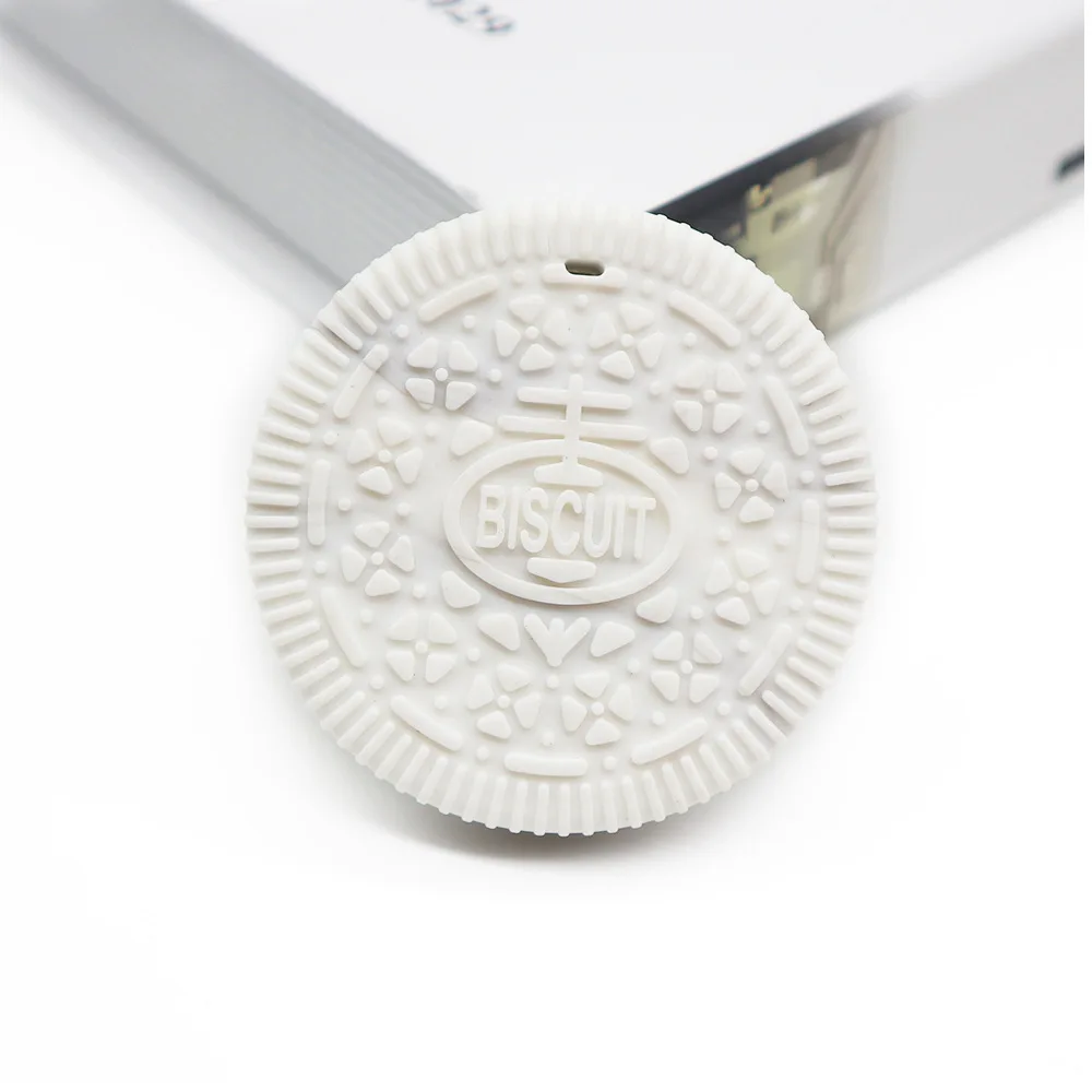 Oreo hotsale baby toys teether baby custom creative BPA free silicone baby teether