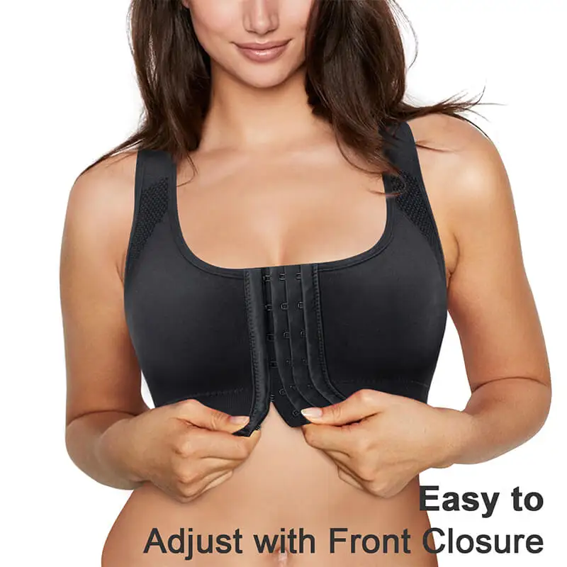 Brasier Mujer Por Mayor Adjustable Back Support X-Shape Sports Daily Seamless Bralett Bra for Women