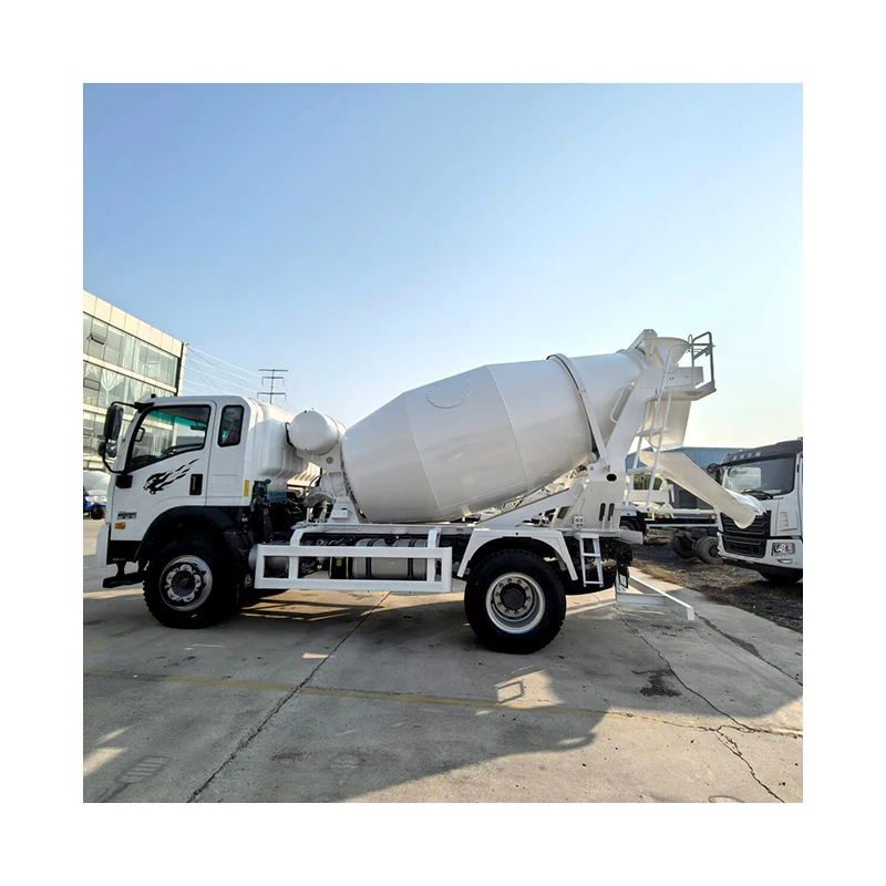 Cement Mixing Tank Truck Diesel Concrete Mixer Truck With Drum