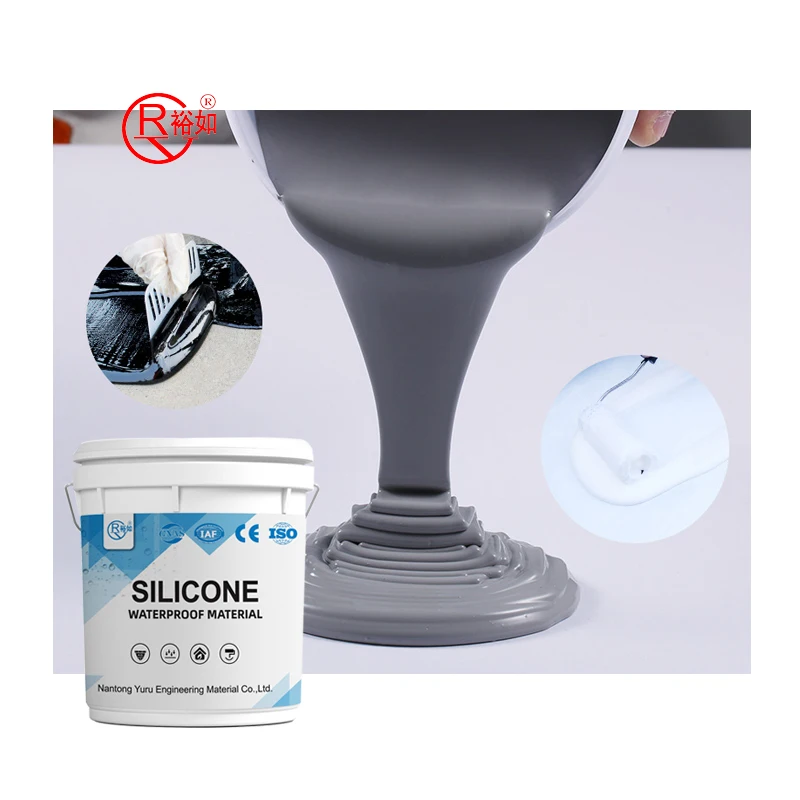 YURU Silicone Rubber Sealant Spray Coating 100% Silicone Roof Coating