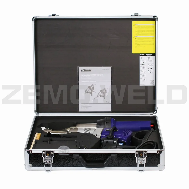 Weldy Booster EX2 3000W HDPE PVC Hot Air Extrusion Welding Gun Plastic Welding Hand Extruder