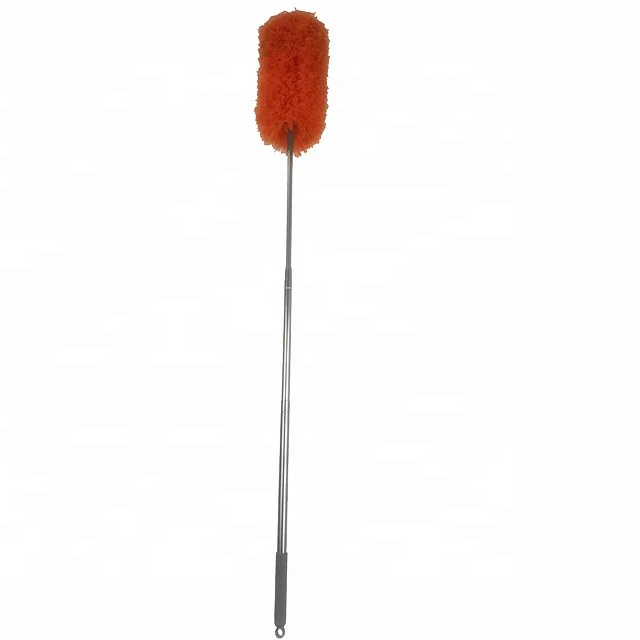 Portable extendable telescopic and bendable microfiber Chenille duster
