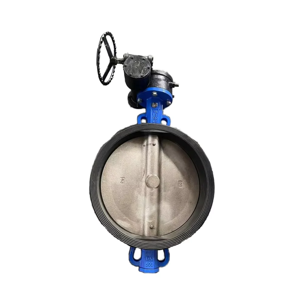 Factory direct spiral wheel set clamp butterfly valves, a variety of standards for water and other.