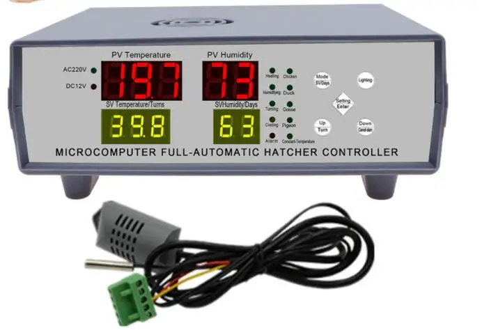 fully automatic computer control incubator temperature humidity controller thermostat egg hatching machine parts temperature
