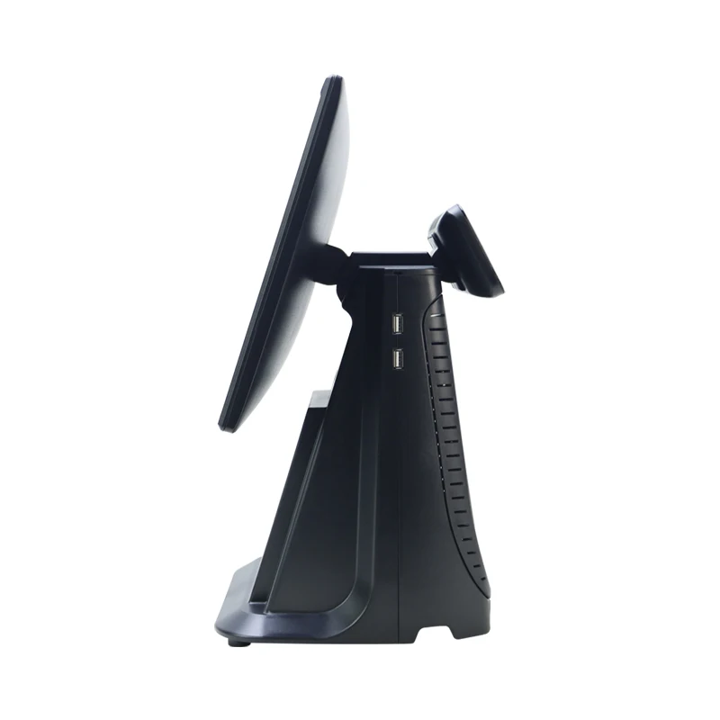 15.6 Inch Dual Double Single Touch Screen Screens Cash AIO Customer Display POS Cashier Register Machine for Supermarkets Stores
