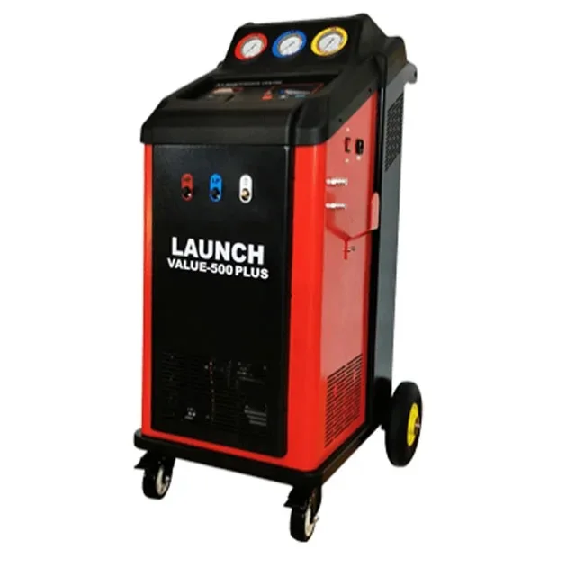 Launch Value 500plus Automotive refrigerant recycling Filling machine Car A/C  recovery machine for R134A and R1234YF