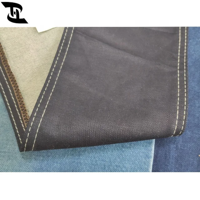 High stretch thick denim fabric with spandex 390gsm YH1689
