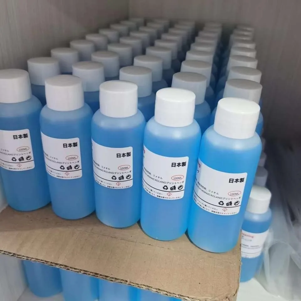 2022 Inkjet DTF Printer Ink Textile Printing Dtf Pet Film White Ink Head Cleaning Liquid Solution for XP600 I3200 Print head