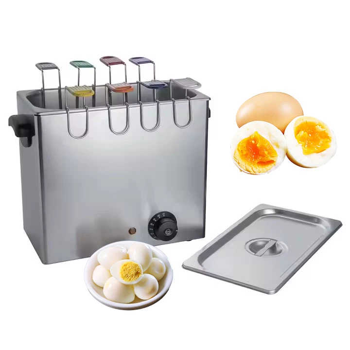 Household/commercial new 6-head hot spring egg boiling machine Automatic constant temperature small Tea egg machine
