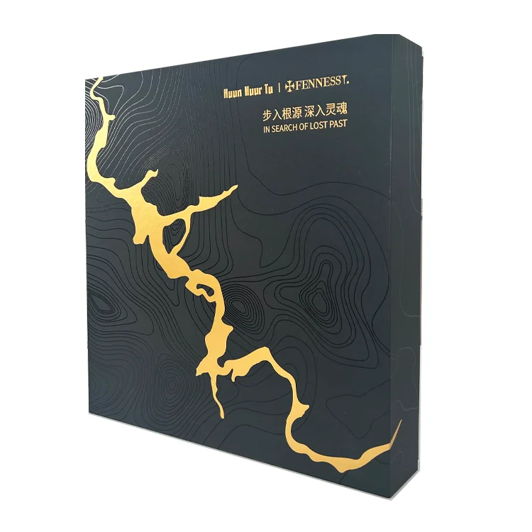 custom cardboard storage box for limited vinyl records