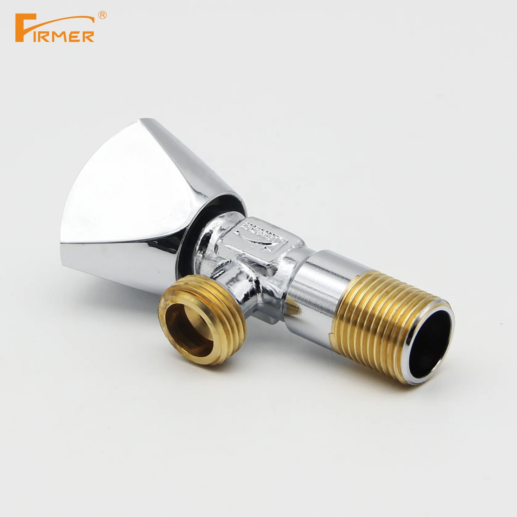 FIRMER Hot sell high quality faucet accessories water control brass high quality angle valve