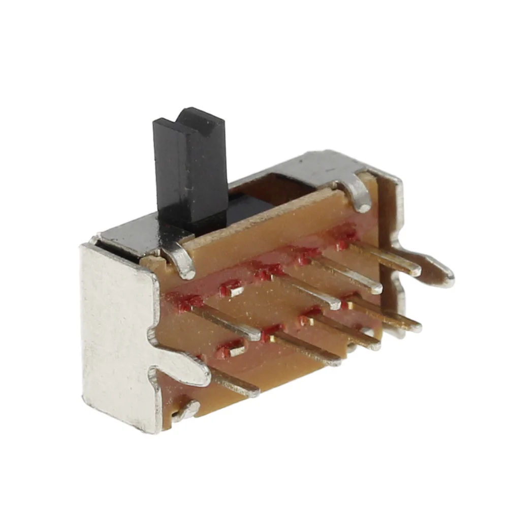 SK23D07 8 Pin PCB 3 позиции 2P3T DP3T миниатюрный ползунковый переключатель боковой ручка SK23D07VG4 высокого 4