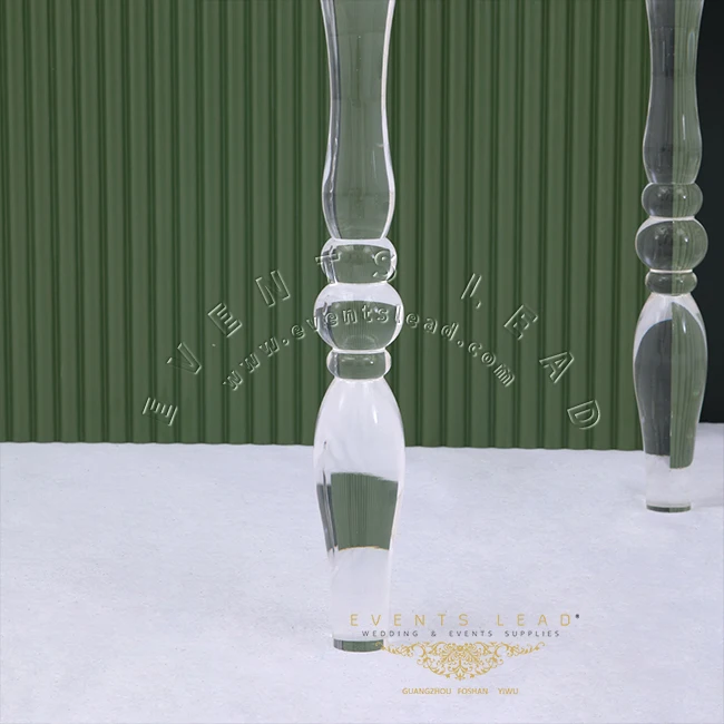 High Quality Rectangle Acrylic Cocktail Table Transparent Bar Furniture