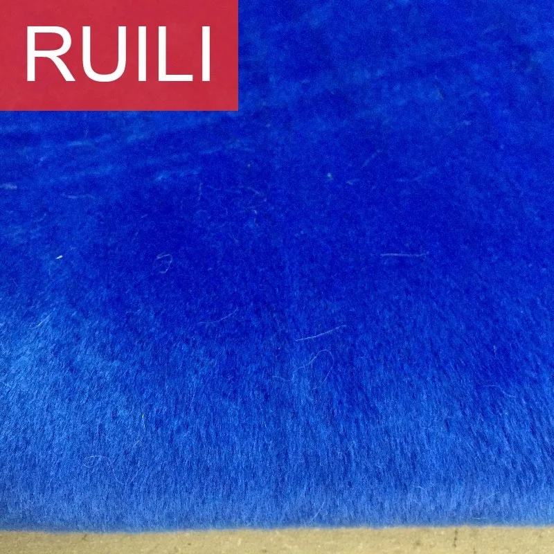 Tricot knitted brushed soft toy material 100% polyester mink fur velboa fabric