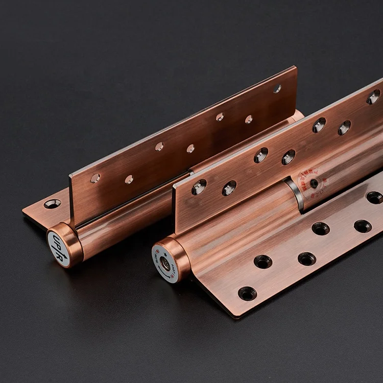 6 INCH stainless steel hydraulic buffer hinge silent automatic door closer for wooden door