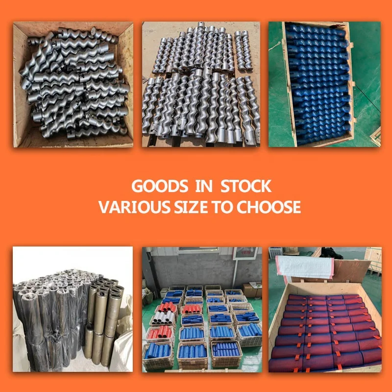 D6-3 D7-2.5 D8-2 Stator And Rotorscrew pump stator  injector pump rotor head cement wall plastering machine