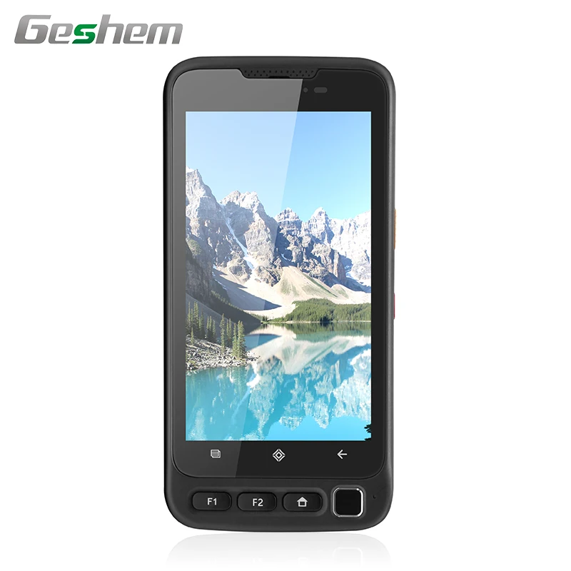 OEM Industrial 2D Barcode Scanner 4G RFID UHF Biometric Fingerprint Handheld Rugged Smartphone Pda with Android OS