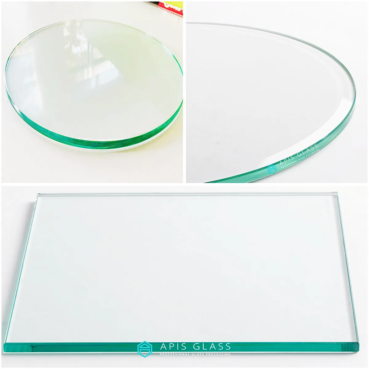 Качественное закаленное настольное стекло SGCC 6 мм, 8 мм, 10 мм, 12 мм, цены с безопасной картонной упаковкой, круглый стеклянный стол, квадратное настольное стекло