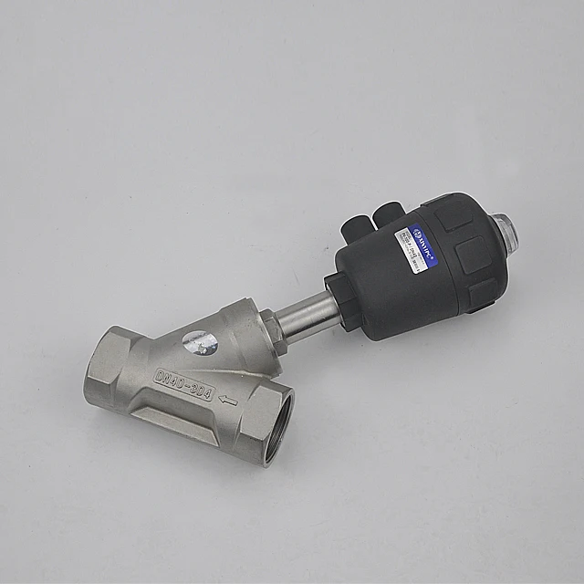Air Control Angle 2/2 WAY Piston-operated Angle-seat Valves For Neutral And Aggressive Liquids And Gases