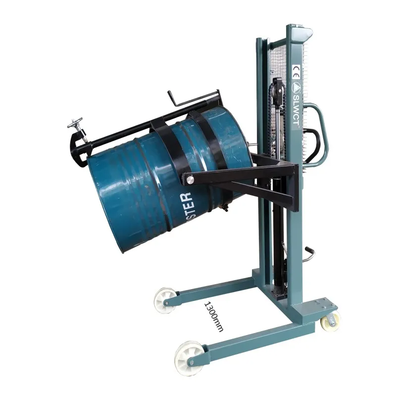 good price 350kg drum stacker operated drum lifters handling equipment