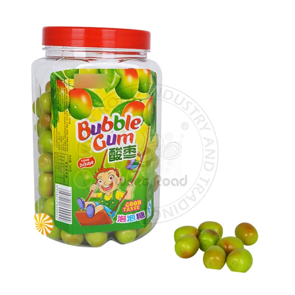 Good Taste Round Apple Bubble Gum