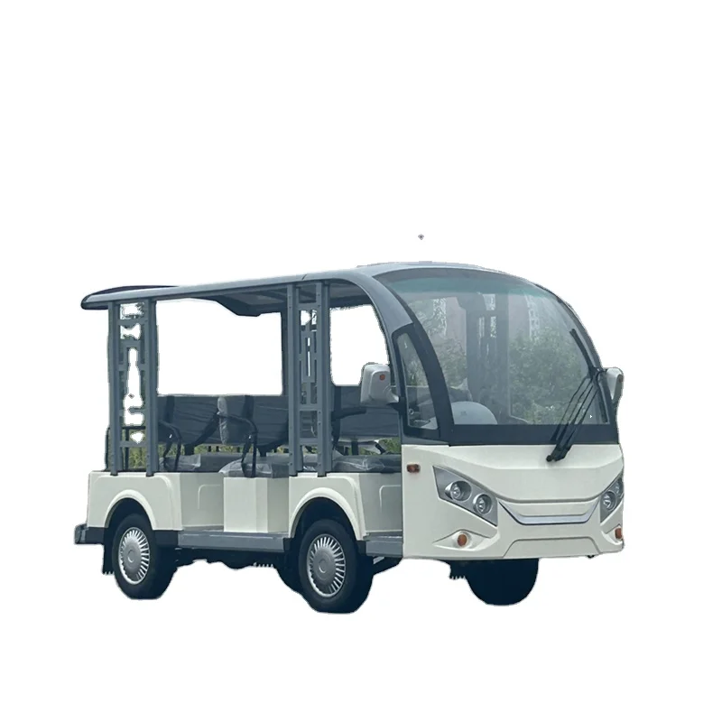 SC8O type 8-passenger open sightseeing car with three rows forward