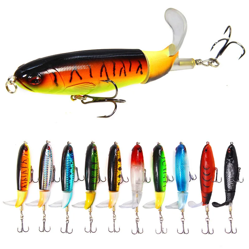 factory wholesale Water propeller rotating tractor freshwater fishing lure