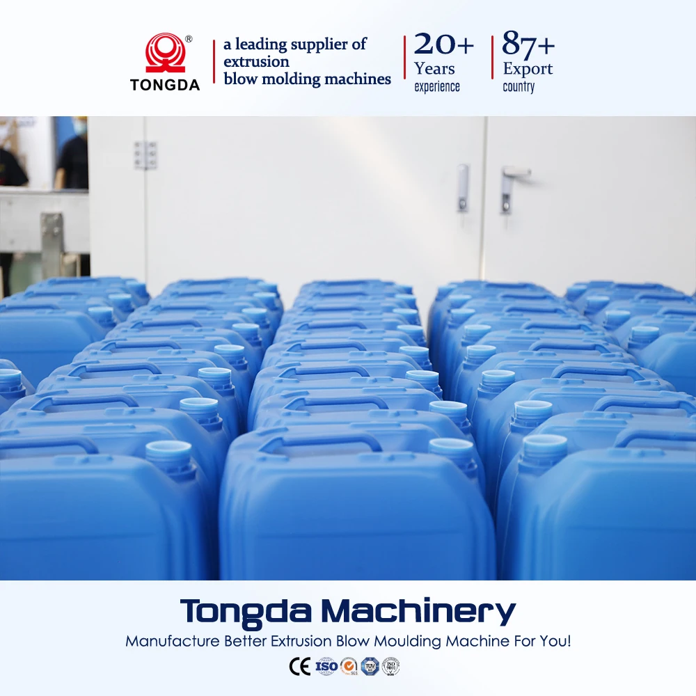 TONGDA HSll 30L Double Layer Plastic Drum 30L Blow Molding Machine 2 Layer Blue Drum Making Machine