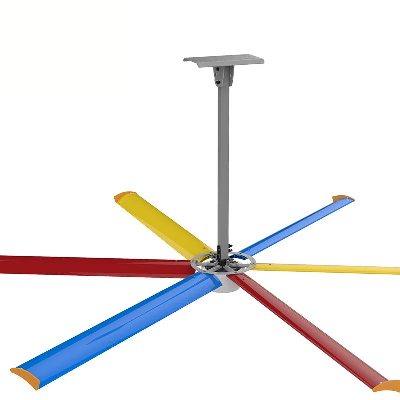 16ft 4.9m PMSM motor big industrial hvls fan