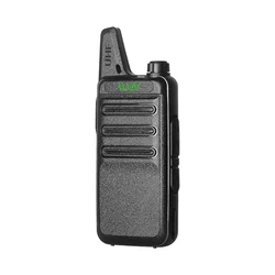 WLN walkie talkie KD-C6 Cheap New 2W Rechargeable Compact Radio Communication Outdoor Small Slim 3-5KM Long Range Wireless Walki