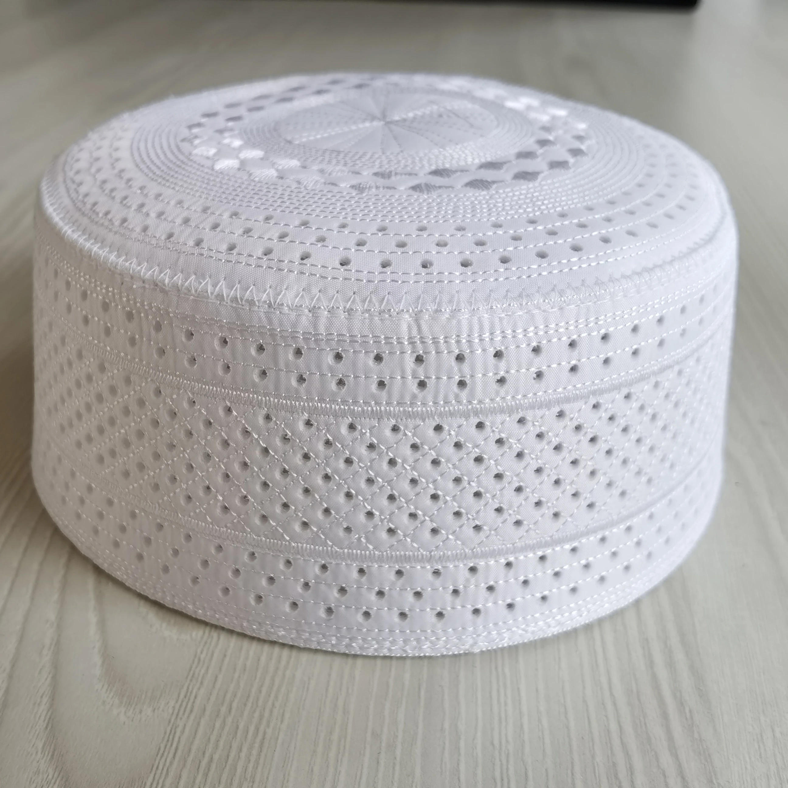 
 MXCHAN SJH22976 мусульманская летняя сетчатая белая мужская шляпа с вышивкой  