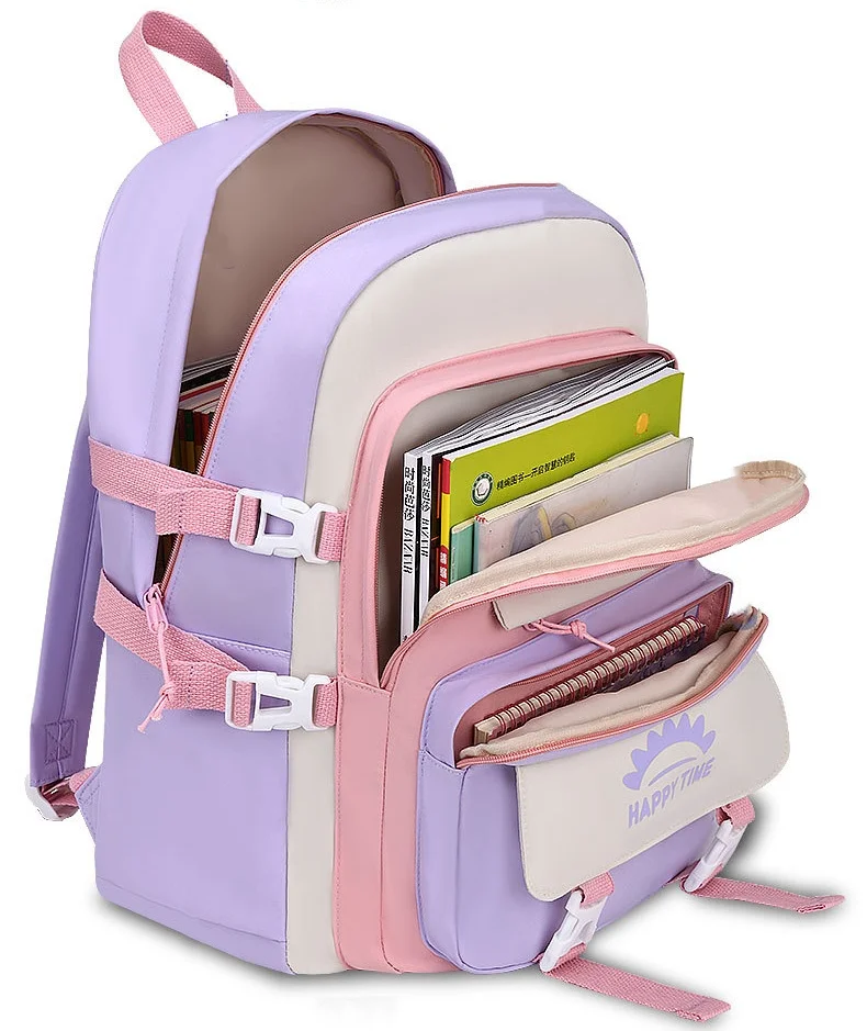 Wholesale New Arrival Cartoon Cute Kids School Bags Teen Girl School Backpack