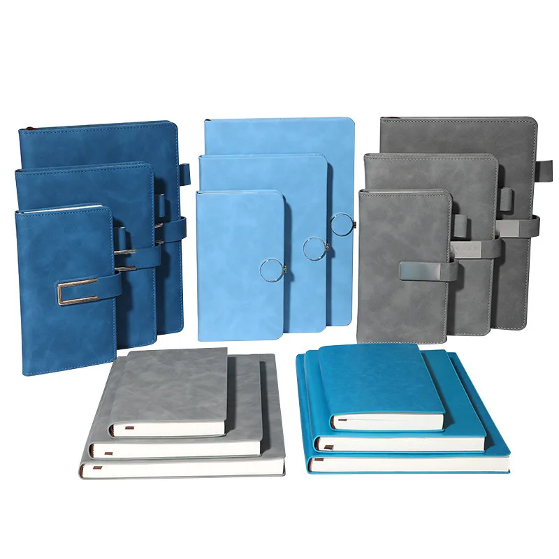A6 Wholesale Student Notebook Portable Leather Hardcover Pocket Book with 100 Inner Pages for School Use