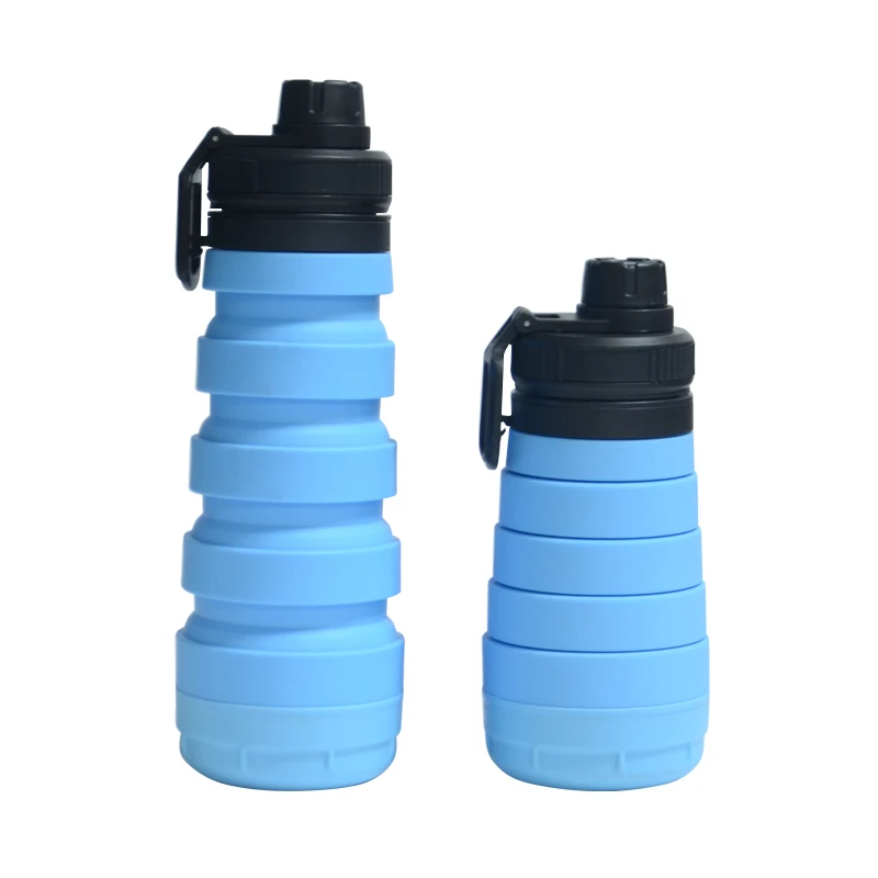 Unisex 27oz Collapsible Silicone Water Bottle BPA-Free Storage Medicine Candy Silicone Collapsible Water Bottle