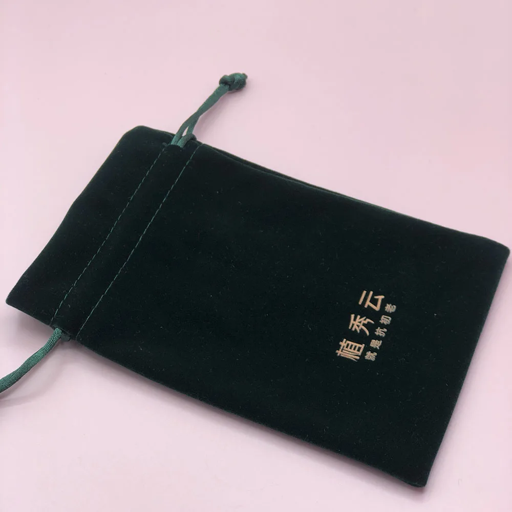 Оптовая продажа профессиональный Фабричный мешочек для ювелирных изделий замшевый бархатный мешок упаковка со шнурком