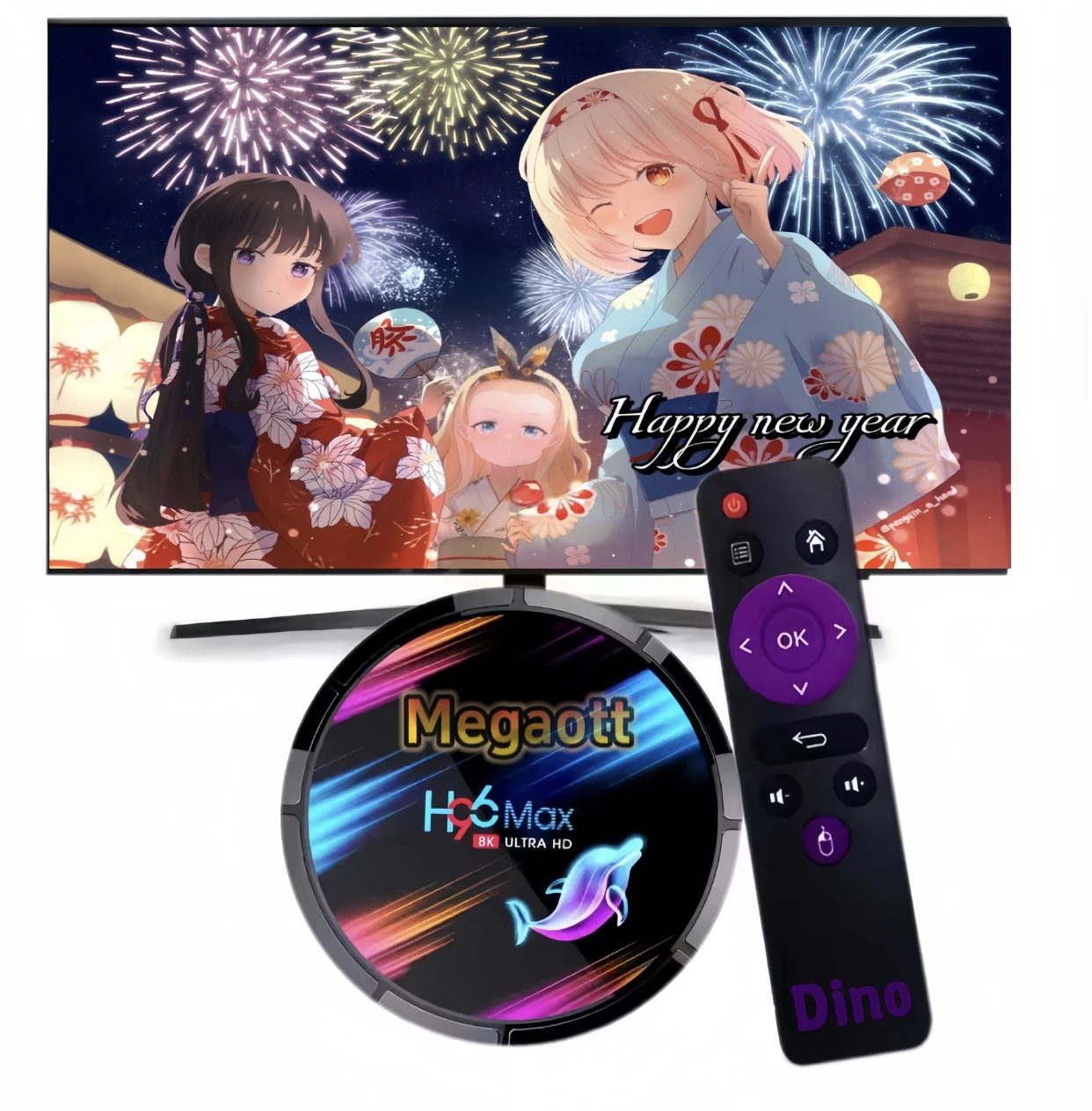 Новогодняя Акция lion megeott 4k H96 Max x3 8K Amlogic S905X3 Smart Android IP TV Box 11