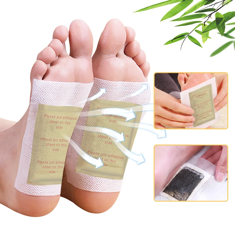Foot Patch  Detox foot patch 10 pcs/box cleaning detox and detoxification promotes circulation in the body